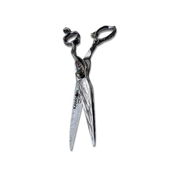 Kamisori Frost II Damascus shears