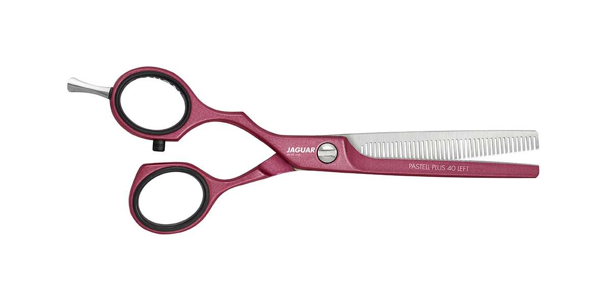 Jaguar Pastell Plus Berry Thinning Scissors LEFT HANDED