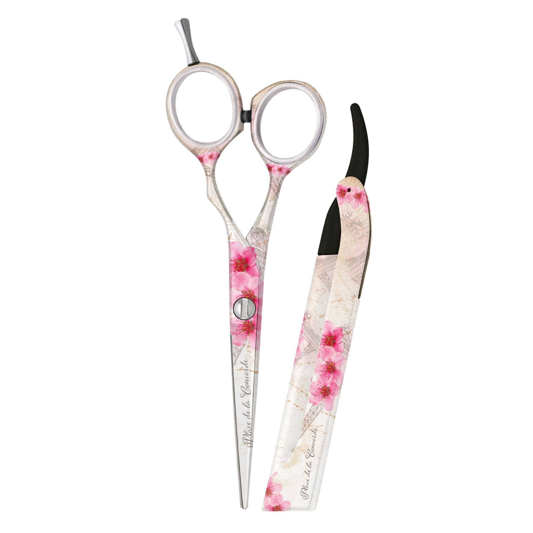 9 PCS Hairdressing Scissors Professional Hair Scissors Kit Hair Cutting Scissors Tail Comb Hair Cape Hair Cutter Comb