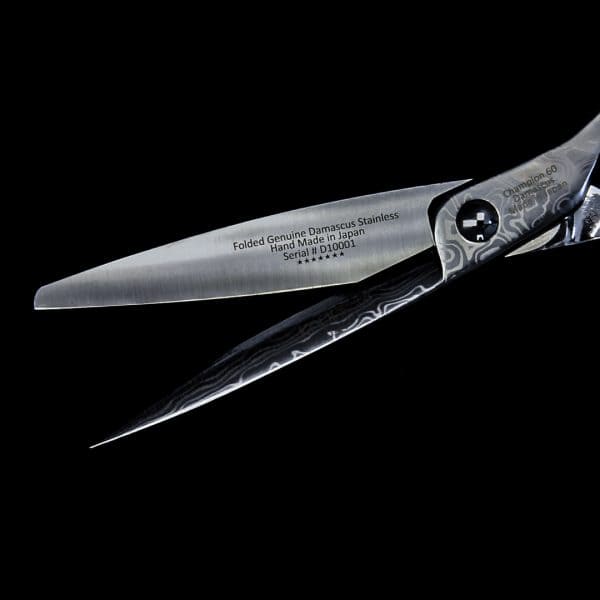 Kamisori Champion Damascus shears