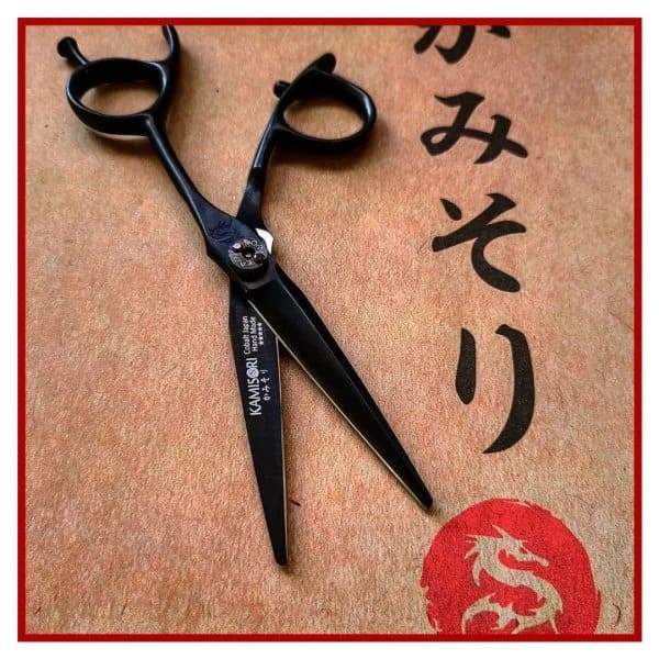 Kamisori Black Diamond III shears set
