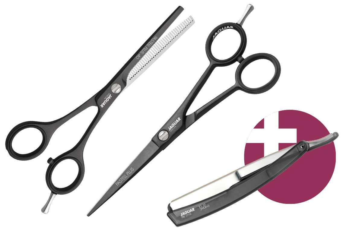 Kit ciseaux Jaguar Pastell Plus Classic Lava - Ciseaux Premium®