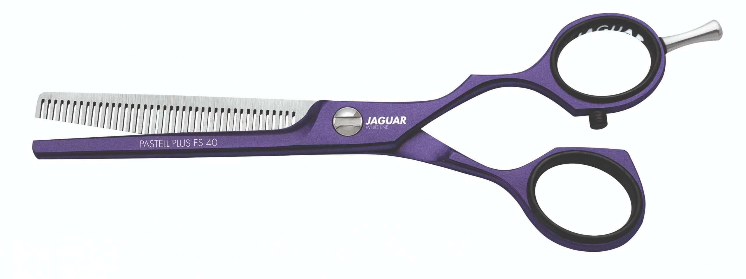 Kit ciseaux Jaguar Pastell Plus Offset Viola - Ciseaux Premium®